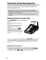 Предварительный просмотр 60 страницы Panasonic KX-TG2257S - 2.4 GHz Digital Cordless... Operating Instructions Manual