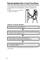 Предварительный просмотр 66 страницы Panasonic KX-TG2257S - 2.4 GHz Digital Cordless... Operating Instructions Manual