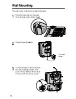 Предварительный просмотр 74 страницы Panasonic KX-TG2257S - 2.4 GHz Digital Cordless... Operating Instructions Manual