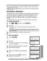 Предварительный просмотр 87 страницы Panasonic KX-TG2257S - 2.4 GHz Digital Cordless... Operating Instructions Manual