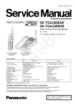 Panasonic KX-TG2260BXS Service Manual предпросмотр