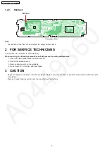 Предварительный просмотр 6 страницы Panasonic KX-TG2260BXS Service Manual