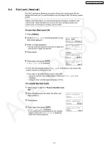 Предварительный просмотр 23 страницы Panasonic KX-TG2260BXS Service Manual