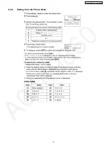 Предварительный просмотр 27 страницы Panasonic KX-TG2260BXS Service Manual