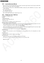 Предварительный просмотр 58 страницы Panasonic KX-TG2260BXS Service Manual