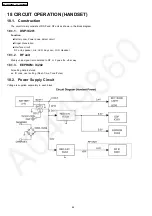 Предварительный просмотр 62 страницы Panasonic KX-TG2260BXS Service Manual