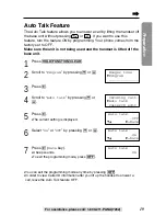 Preview for 19 page of Panasonic kx-tg2267 - Cordless Phone - Operation Operating Instructions Manual