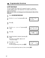 Preview for 22 page of Panasonic kx-tg2267 - Cordless Phone - Operation Operating Instructions Manual