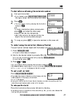 Preview for 25 page of Panasonic kx-tg2267 - Cordless Phone - Operation Operating Instructions Manual