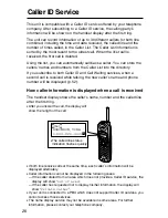 Preview for 28 page of Panasonic kx-tg2267 - Cordless Phone - Operation Operating Instructions Manual