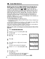 Preview for 46 page of Panasonic kx-tg2267 - Cordless Phone - Operation Operating Instructions Manual