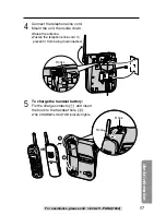 Preview for 57 page of Panasonic kx-tg2267 - Cordless Phone - Operation Operating Instructions Manual