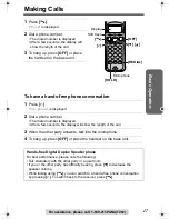 Preview for 17 page of Panasonic KX-TG2312 Operating Instructions Manual