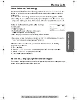 Preview for 19 page of Panasonic KX-TG2312 Operating Instructions Manual