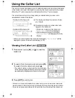 Preview for 22 page of Panasonic KX-TG2312 Operating Instructions Manual