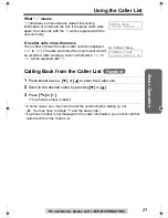 Preview for 23 page of Panasonic KX-TG2312 Operating Instructions Manual