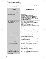 Preview for 44 page of Panasonic KX-TG2312 Operating Instructions Manual