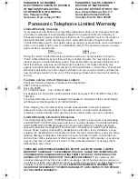 Preview for 53 page of Panasonic KX-TG2312 Operating Instructions Manual