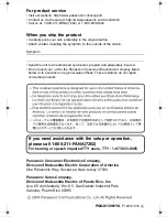 Preview for 56 page of Panasonic KX-TG2312 Operating Instructions Manual