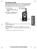 Preview for 21 page of Panasonic KX-TG2313 Operating Instructions Manual