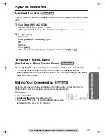 Preview for 37 page of Panasonic KX-TG2313 Operating Instructions Manual