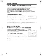 Preview for 38 page of Panasonic KX-TG2313 Operating Instructions Manual