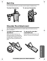 Preview for 41 page of Panasonic KX-TG2313 Operating Instructions Manual