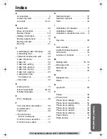 Preview for 59 page of Panasonic KX-TG2313 Operating Instructions Manual