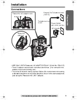 Предварительный просмотр 9 страницы Panasonic KX-TG2322B Operating Instructions Manual