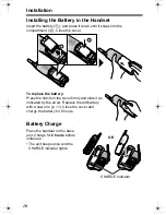 Предварительный просмотр 10 страницы Panasonic KX-TG2322B Operating Instructions Manual