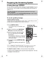 Предварительный просмотр 16 страницы Panasonic KX-TG2322B Operating Instructions Manual