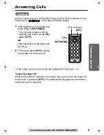 Предварительный просмотр 21 страницы Panasonic KX-TG2322B Operating Instructions Manual