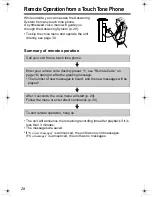 Предварительный просмотр 28 страницы Panasonic KX-TG2322B Operating Instructions Manual