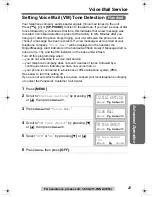 Предварительный просмотр 43 страницы Panasonic KX-TG2335S Operating Instructions Manual