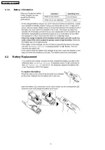 Preview for 8 page of Panasonic KX-TG2338BXS Service Manual