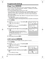 Предварительный просмотр 18 страницы Panasonic KX-TG2343W - 2.4 GHz DSS Cordless Phone Operating Instructions Manual