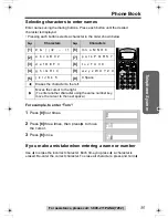 Предварительный просмотр 35 страницы Panasonic KX-TG2343W - 2.4 GHz DSS Cordless Phone Operating Instructions Manual