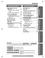 Предварительный просмотр 5 страницы Panasonic KX-TG2346 Operating Instructions Manual