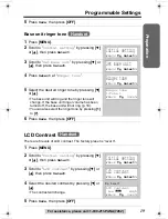 Предварительный просмотр 19 страницы Panasonic KX-TG2346 Operating Instructions Manual