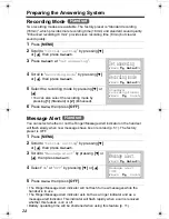 Предварительный просмотр 24 страницы Panasonic KX-TG2346 Operating Instructions Manual