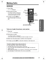 Предварительный просмотр 25 страницы Panasonic KX-TG2346 Operating Instructions Manual