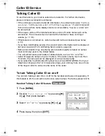 Предварительный просмотр 30 страницы Panasonic KX-TG2346 Operating Instructions Manual