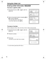 Предварительный просмотр 36 страницы Panasonic KX-TG2346 Operating Instructions Manual