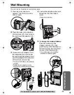 Предварительный просмотр 59 страницы Panasonic KX-TG2346 Operating Instructions Manual