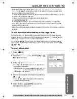 Предварительный просмотр 73 страницы Panasonic KX-TG2346 Operating Instructions Manual