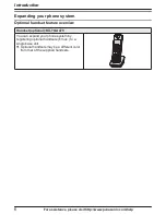 Предварительный просмотр 6 страницы Panasonic KX-TG234SK Operating Instructions Manual