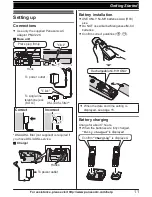 Предварительный просмотр 11 страницы Panasonic KX-TG234SK Operating Instructions Manual