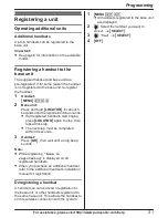 Предварительный просмотр 31 страницы Panasonic KX-TG234SK Operating Instructions Manual