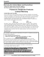 Предварительный просмотр 60 страницы Panasonic KX-TG234SK Operating Instructions Manual