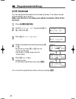 Preview for 18 page of Panasonic kx-tg2352 Operating Instructions Manual